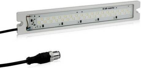 Di-soric 210196 LED-Maschinenbeleuchtung in Weiß mit IP67 Schutzart und Aluminiumgehäuse - Bild 1