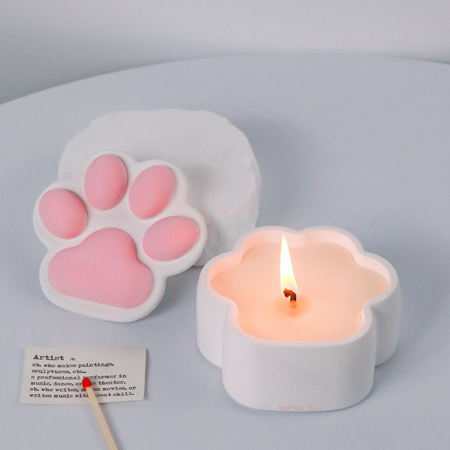 UDOCOOL Silikonform Katzenklaue für DIY Aufbewahrungsboxen aus Epoxidharz, Beton, Zement oder Gips - Bild 1