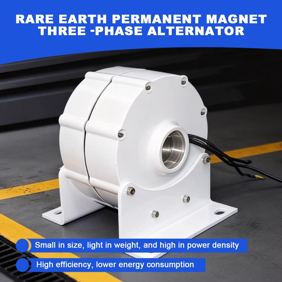 SMARAAD 3000W Getriebeloser Permanentmagnet-Generator für Wasser- und Windkraft, Niedrigdrehzahl-Turbine 12V 48V - Bild 5