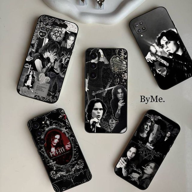 Ville Valo Singer Soft Cover Handyhülle für Samsung Galaxy S21 S22 S23 S24 S25 S26 Ultra FE Plus 5G und A52S - Bild 1