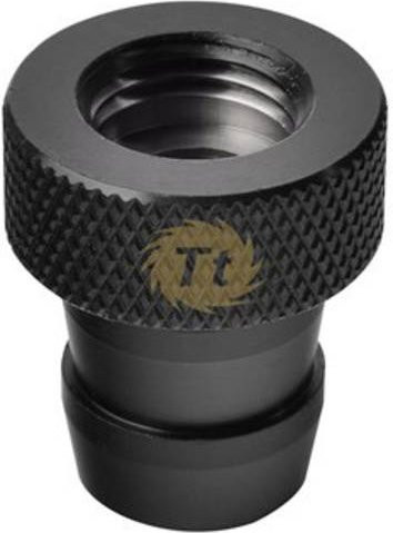 Thermaltake Pacific 1/2 Zoll (12,7 mm) Fill-port Wasserkühlung-Fitting in Schwarz - Bild 1