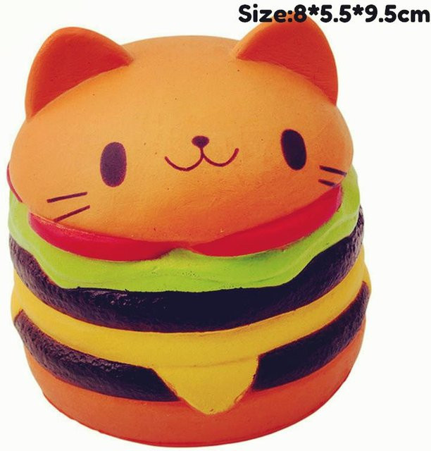 BC Pet Supplies Kawaii Langsam Steigendes Squishy Spielset, PU Popcorn Tier Quetsch Deko - Bild 1