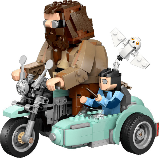 LEGO Harry Potter Hagrids und Harrys Motorradtour Konstruktionsspielzeug ab 9 Jahren - Bild 4