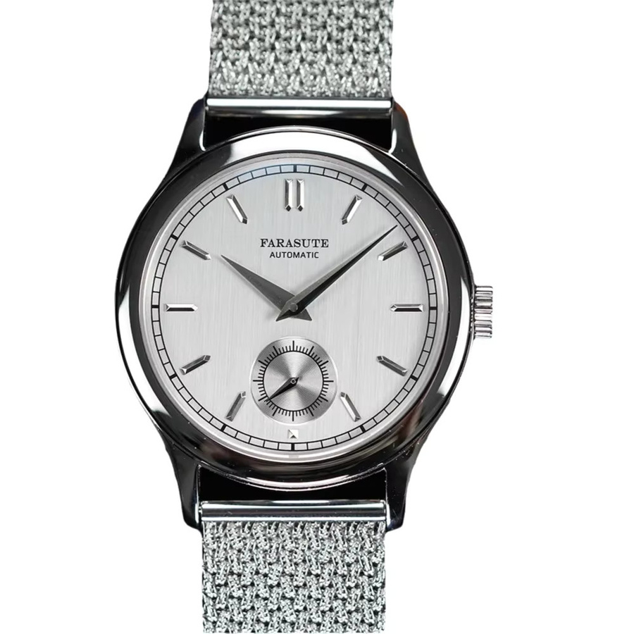 FARASUTE Armbanduhr, Automatik, Edelstahl, Roségold, 39 mm, Herren - Bild 4