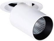 Brumberg LED-Einbauleuchte Schwarz, runde Downlight-Leuchte mit warmweißem Licht und 9W - Bild 1