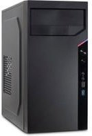 Inter-Tech IT-6505 Retro Micro-Tower PC-Gehäuse in Schwarz - Bild 1