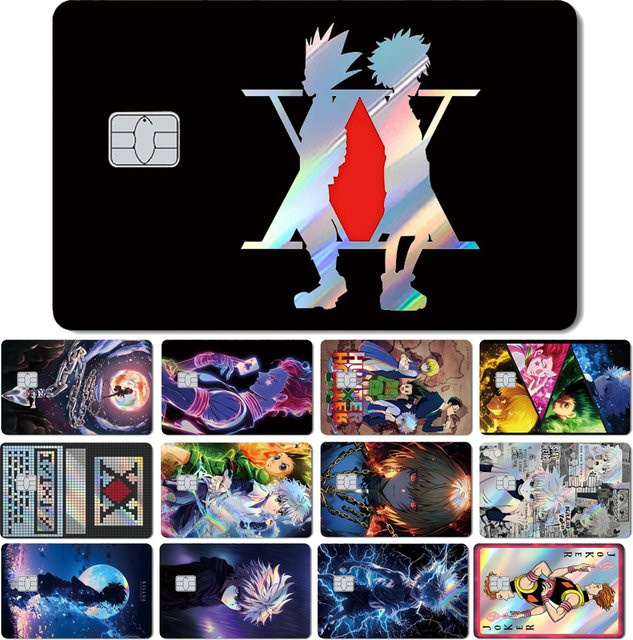 Bandai Magic Shark Anime Hunter X Hunter Sticker, Laser Holographic - Bild 1