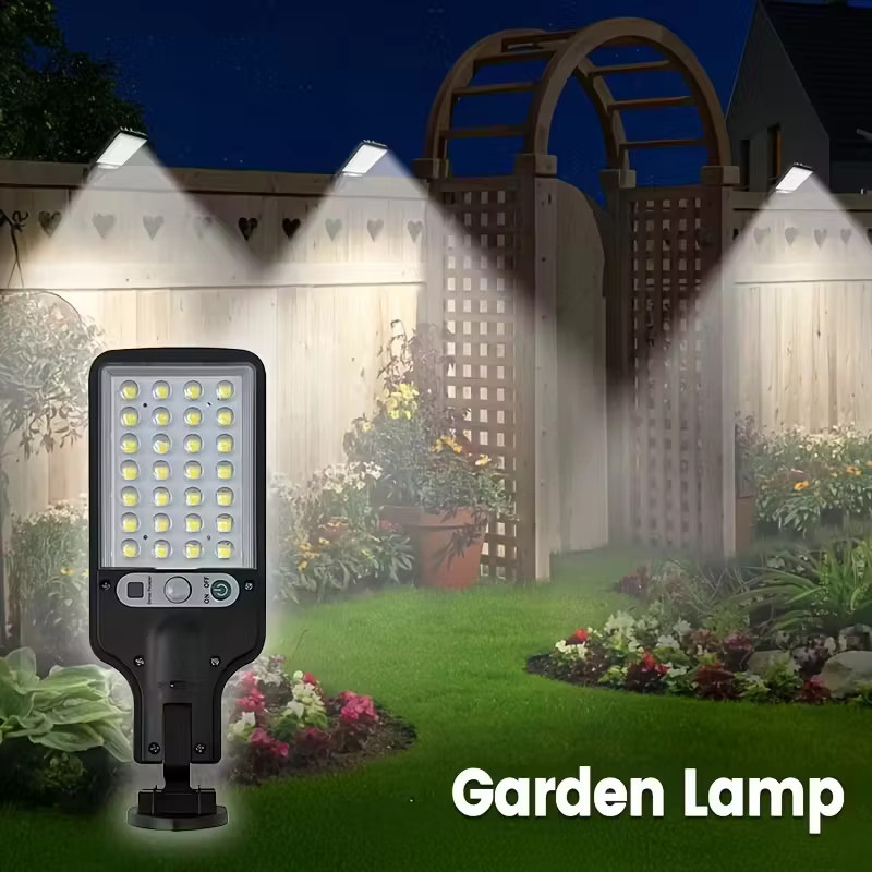 Solar-LED-Außenstrahler in Weiß für Garten, Terrasse und Wege, moderne Solar-Spotlampen für die Akzentbeleuchtung - Bild 2