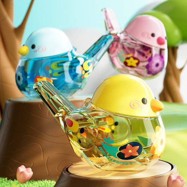 Datgo Wasser-Vogel-Pfeifenspielzeug, Musikinstrument-Trainingsgerät - Bild 1