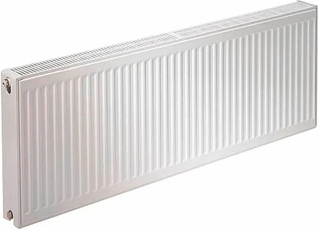 Heimeier Flachheizkörper aus Stahl in Weiß, B/H: 120 x 50 cm, 1662 W - Bild 1