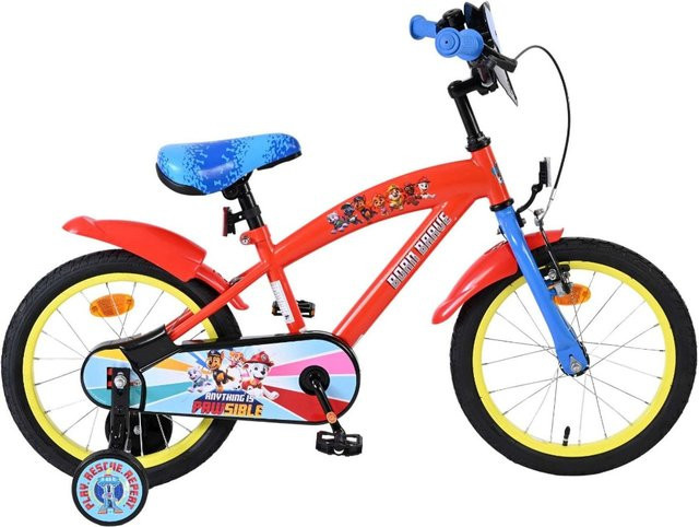 VOLARE Kinderfahrrad Paw Patrol 16 Zoll - Bild 1