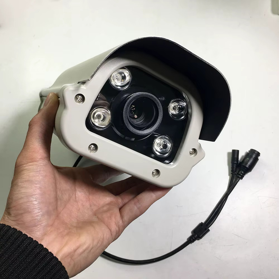 Anja Core LPR ANPR Überwachungskamera mit Kennzeichenerkennung, 2MP Full HD, 2,8-12mm Objektiv, PoE, ONVIF, Outdoor wasserdicht, Farbe: Weiß - Bild 3