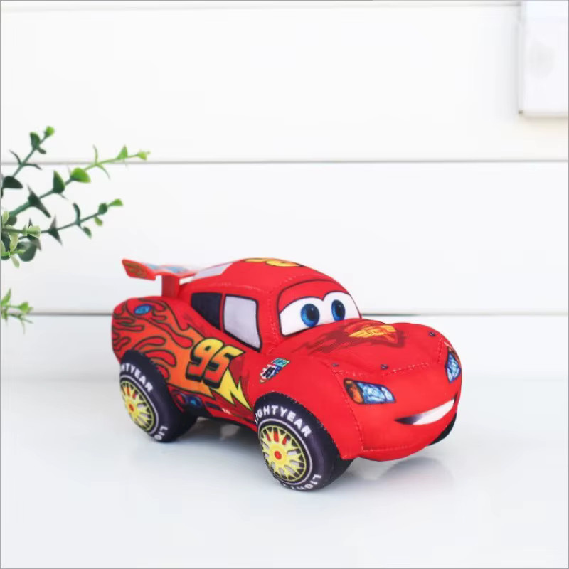 Disney Pixar Cars 3 Lightning McQueen Plüschtier, Rot, 17-25cm - Bild 2