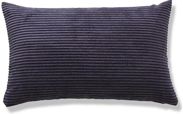 Dekorativer Flanell-Fleece Kissenbezug von Yiran Furniture in Lila, Rechteckig, B/H: 50 x 30 cm - Bild 1