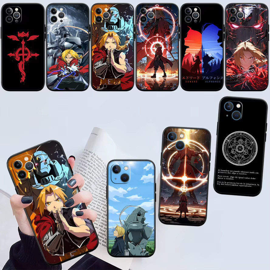 RA13 Fullmetal Alchemist Handyhülle für Motorola Edge 60 60s 70 G86 G56 G54 E14 G04S G45 G64 S30 S50 X30 X40 X50 Ultra Pro Power in Multicolor - Bild 3