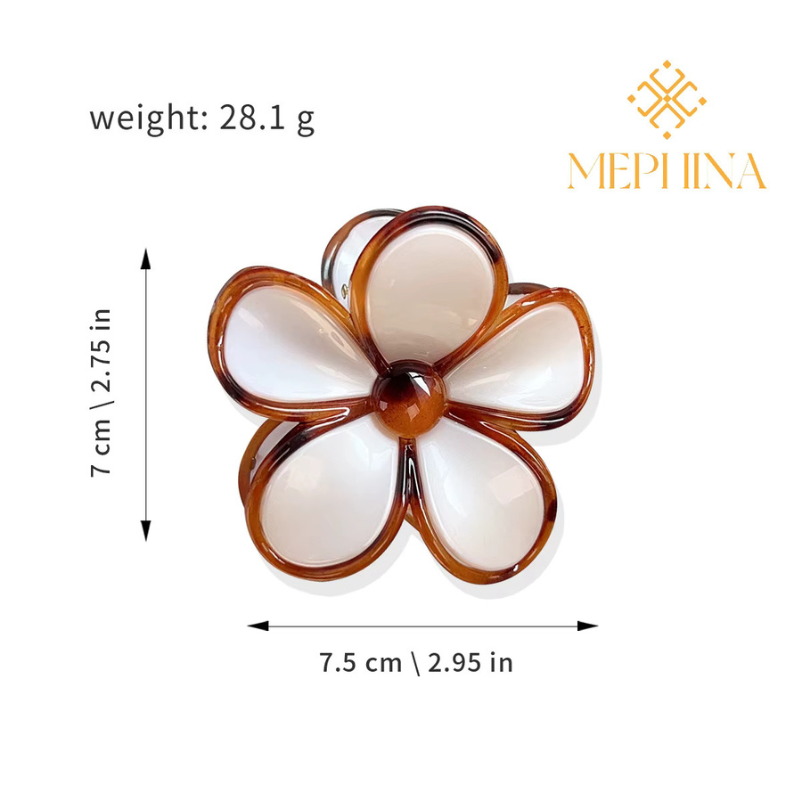 MEPHINA Haarklammern, Blumen, Damen - Bild 4