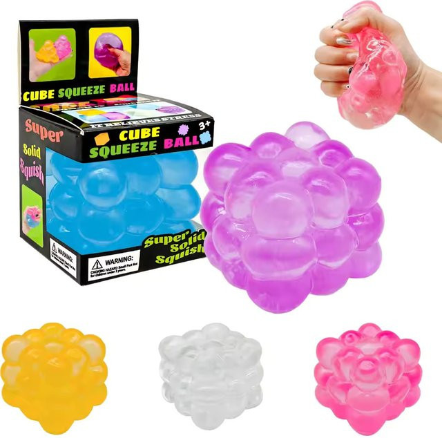 Schylling Needoh Nice Cube, Sensorisches Fidget-Spielzeug - Bild 1