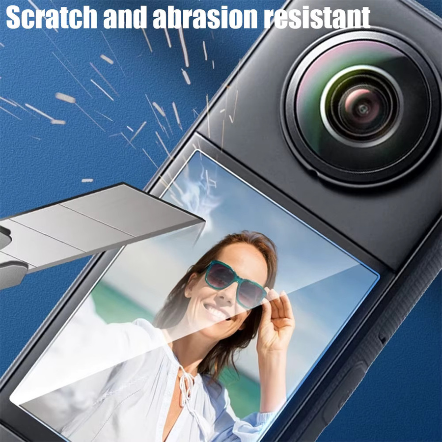 Insta360 8in1 Rotierender Objektivschutz mit Displayschutzfolie für Insta360 X4 und X5 in Transparent - Bild 3