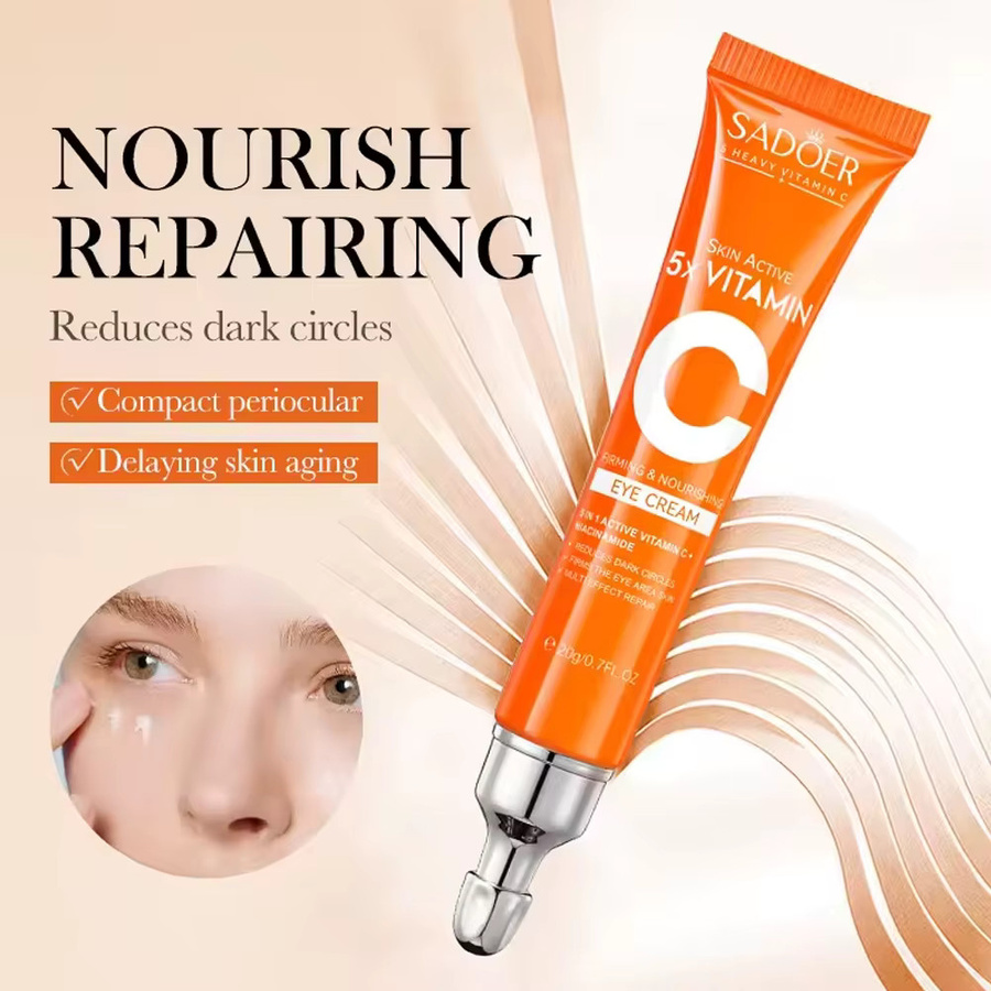 SADOER Vitamin C Augencreme, Unisex - Bild 2