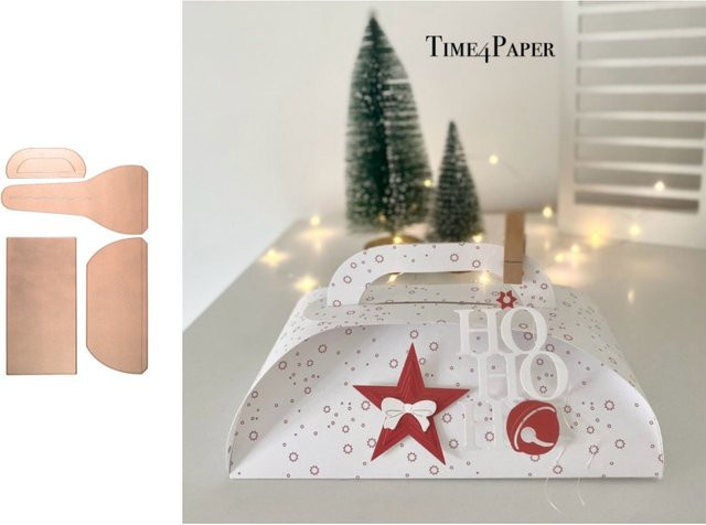 Ziyu Presell Pig Stanzformen und Stempel Set in Weiß für DIY Scrapbooking und Fotoalben - Bild 1