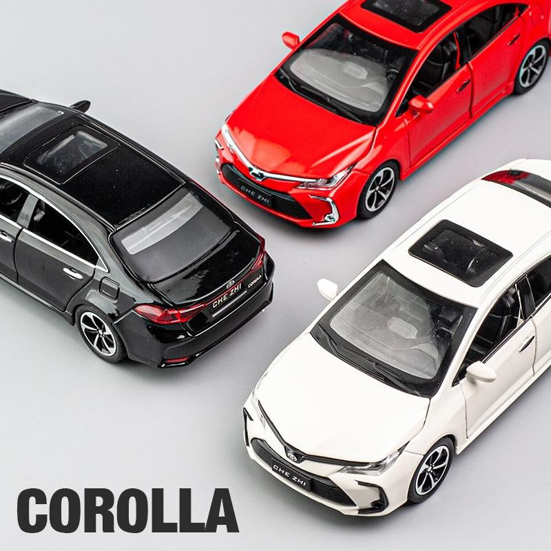 Toyota Corolla Diecast-Spielzeugfahrzeug mit Licht und Sound 1:32 - Bild 2