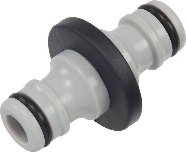 LUX-TOOLS Comfort Schlauchverbinder Quick Coupling aus Kunststoff in Grau - Bild 1