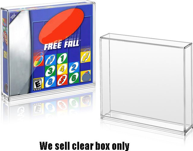 xunbeifang Acryl-Spielkassettenhülle für Game Boy Advance, transparente Retro-Display-Aufbewahrungsbox - Bild 1