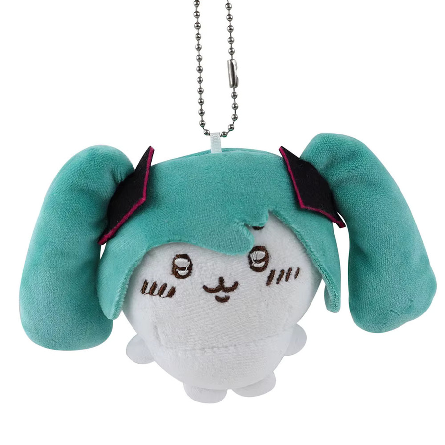 Bandai Hatsune Miku Chiikawa Plüsch-Schlüsselanhänger, Puppe - Bild 2