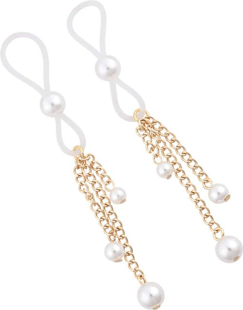 Sportsheets Pearl Nipple Ties, Unisex - Bild 1