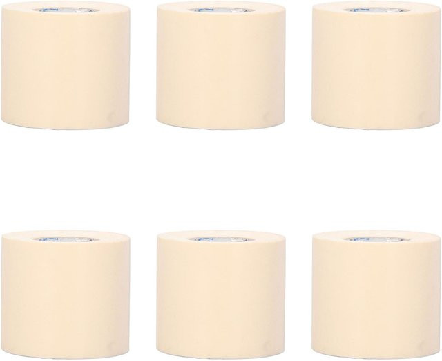 6er Pack Meterk Wasserdichtes und Schwer entflammbares Klebeband in Weiß, 12 Yards, Feuchtigkeitsbeständig und Flexibel für Rohre und Isolierungen - Bild 1