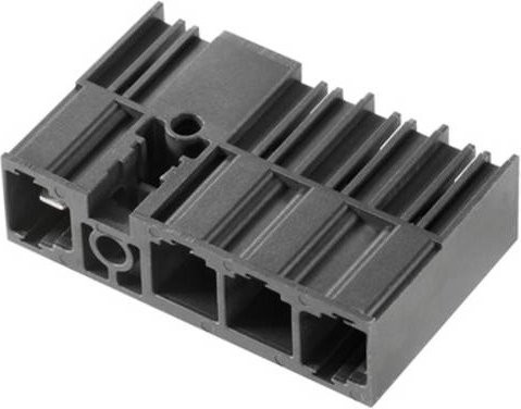 Weidmüller Stiftgehäuse-Platine BU/SU in Schwarz mit 42 Polen und einem Rastermaß von 10,16 mm - Bild 1