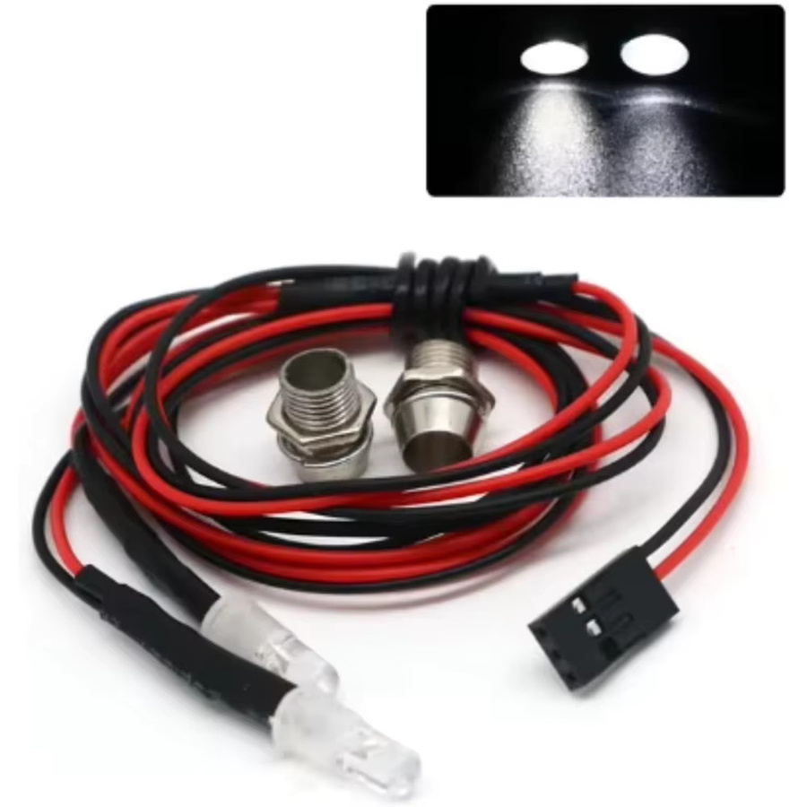 HobbyCorki RC LED-Leuchten Nachtscheinwerfer, Upgrade-Teile - Bild 6