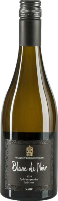 Weingut Disibodenberg Weißwein Spätburgunder Spätlese 2022, Nahe, süß, 0,5 l - Bild 1