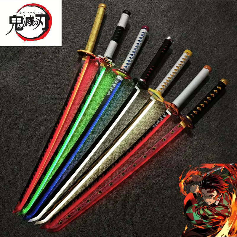 Bandai Kimetsu No Yaiba Katana-LED-Lichtschwert, Samurai Säbel, 104 cm - Bild 2