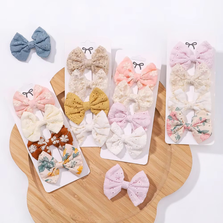 Haarspangen KIDS BOWS, Baumwolle, Kinder - Bild 1