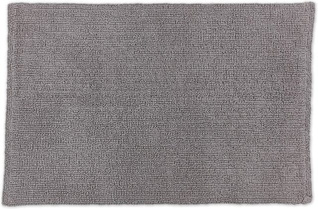 Schöner Wohnen Badteppich Bahamas aus Baumwolle, Hellgrau, B: 67 cm, T: 110 cm - Bild 1