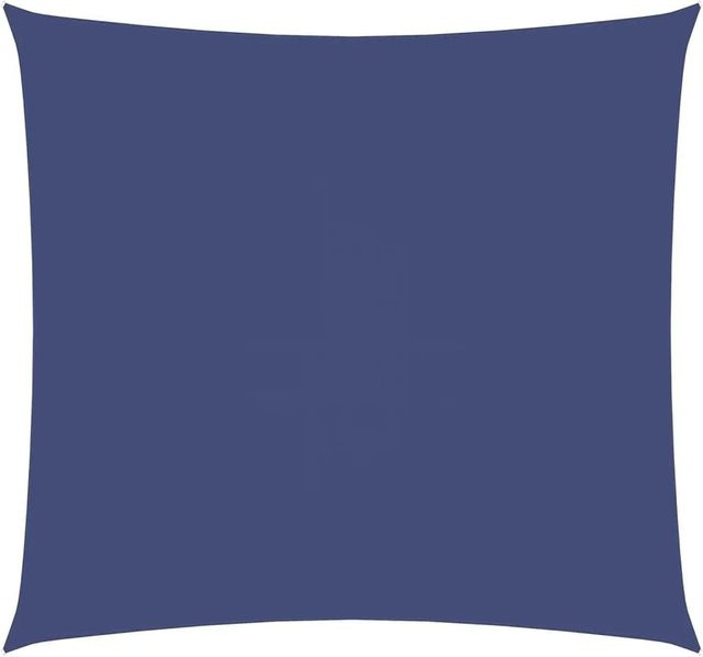 Furnicato Sonnensegel aus PU-beschichtetem Oxford-Gewebe, quadratisch, Blau, 7 x 7 m - Bild 1