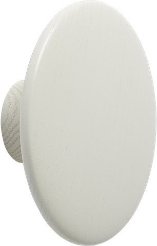 Muuto Dots Wood Wandhaken aus Holz in Weiß - Bild 1