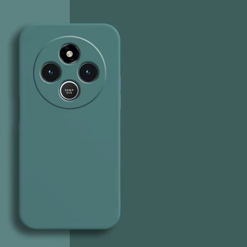 Stoßfeste TPU Silikon Schutzhülle für Xiaomi Redmi 14C, Redmi A4, Redmi A3 Pro und POCO C75 in Grün - Bild 2
