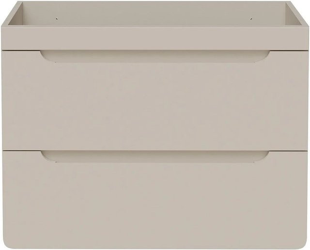 Waschbeckenunterschrank Vente-unique Aruba in Beige, Breite: 80 cm, Höhe: 59 cm, Tiefe: 46 cm - Bild 1