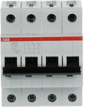 ABB S204-C32 Leitungsschutzschalter 32A 400V 2CDS254001R0324 - Bild 1