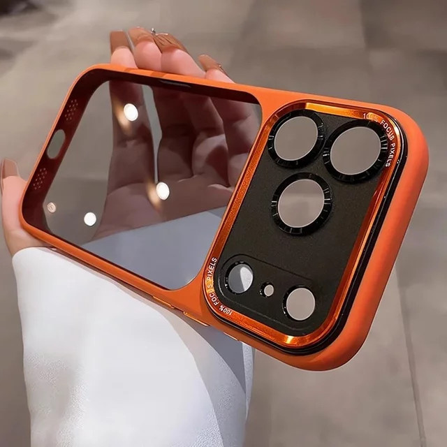 szHAIyu Transparente Acryl-Handyhülle mit weichem Rahmen und Metalllinsenschutz für iPhone 17, 16, 15 Plus, 14, 13, 12, 11 und Pro Max - Bild 1