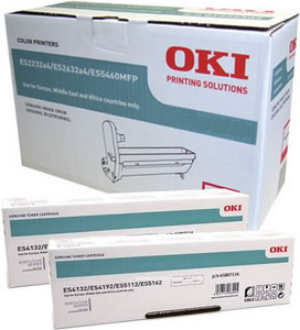 OKI Original Tonerpatrone Gelb für ES 5432dn, 5442dn, 5463 MFP und 5473 MFP - Bild 1