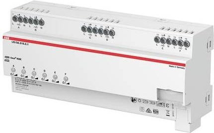 ABB LED-Dimmer UD/S6.315.2.1 in Weiß, 6 x 315 W/VA - Bild 1