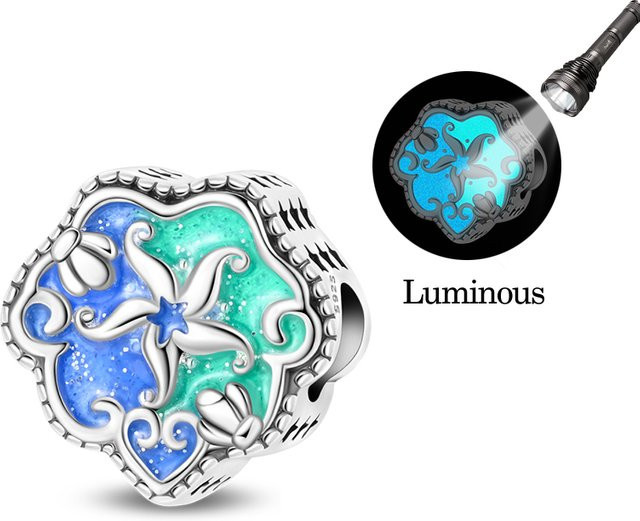 Charm 925 Silber, Perle, Damen - Bild 1