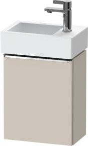 Duravit Waschtischunterschrank D-Neo mit 1 Tür, Wandmontage, Farbe Beige/Weiß, B/T/H: 36,4 x 22,2 x 44 cm - Bild 1