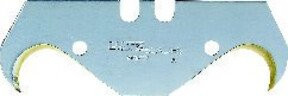 LUTZ BLADES Hakenklinge TiN mit Titanbeschichtung, 10er Pack, B: 55,6 mm, H: 18,9 mm, D: 0,65 mm - Bild 1