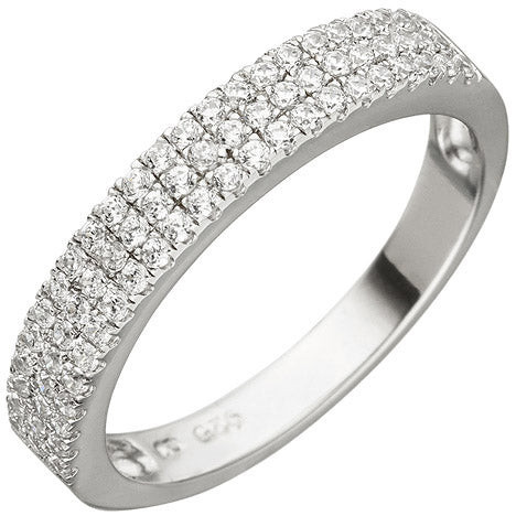 Colfem Ring 925 Sterling Silber, Zirkonia, Damen - Bild 1