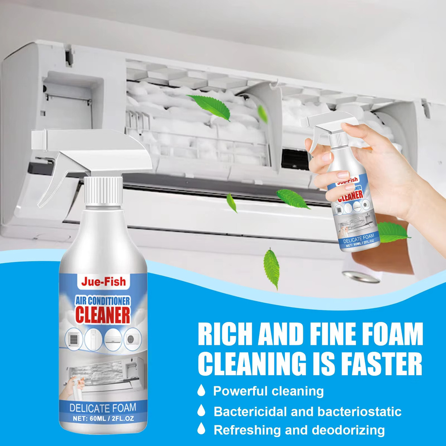 Jue-Fish Klimaanlagen Reiniger Spray zur Reinigung von Spulen und Kühlern - Bild 3