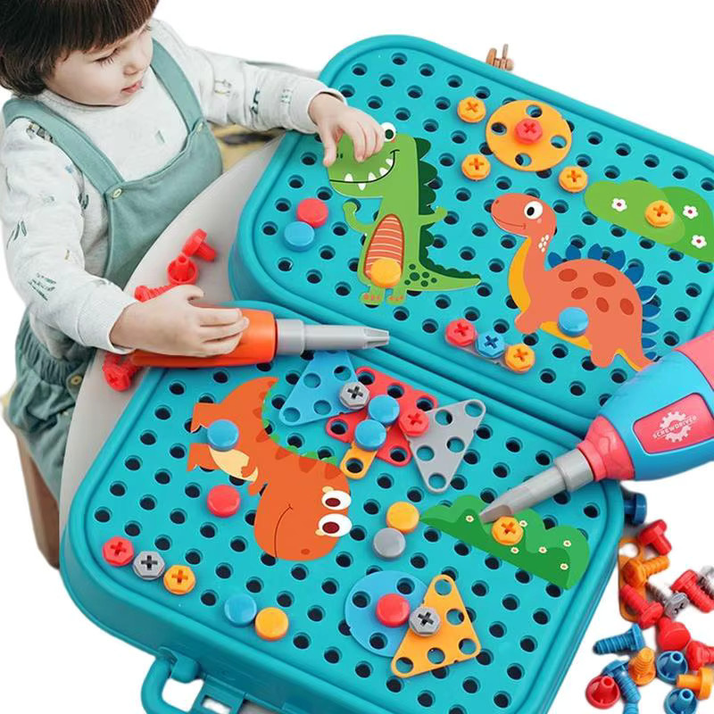 CONUSEA Dinosaurier-Bohrset, Lernspielzeug, Kunststoff, Bunt / Mehrfarbig - Bild 3